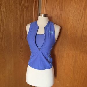 ZOOT Triathlon Cycling Tank Built In Sports Bra SMALL